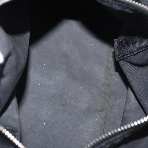 PRADA Hand Bag Nylon Black Silver Auth 153944 - Picture 10 of 16